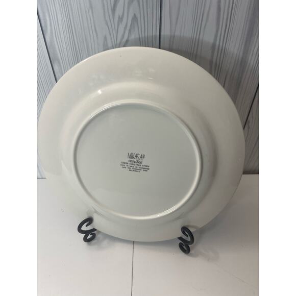 Mikasa Christmas Story CAB08 Round Chop Serving Platter Plate 12 3/4" - Picture 6 of 7